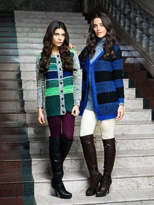 Bonanza Stylish Wool Warmth Long Jersey & Coats Collection 2015 for Girls