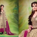 Actress Diya Mirza Wedding Dresses 2015 by Bismi Boutique (1)