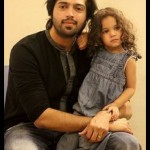 Fahad Mustafa with baby fatima