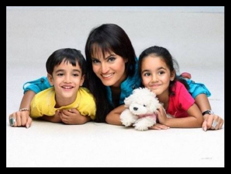Nadia Hussain smiling with kids