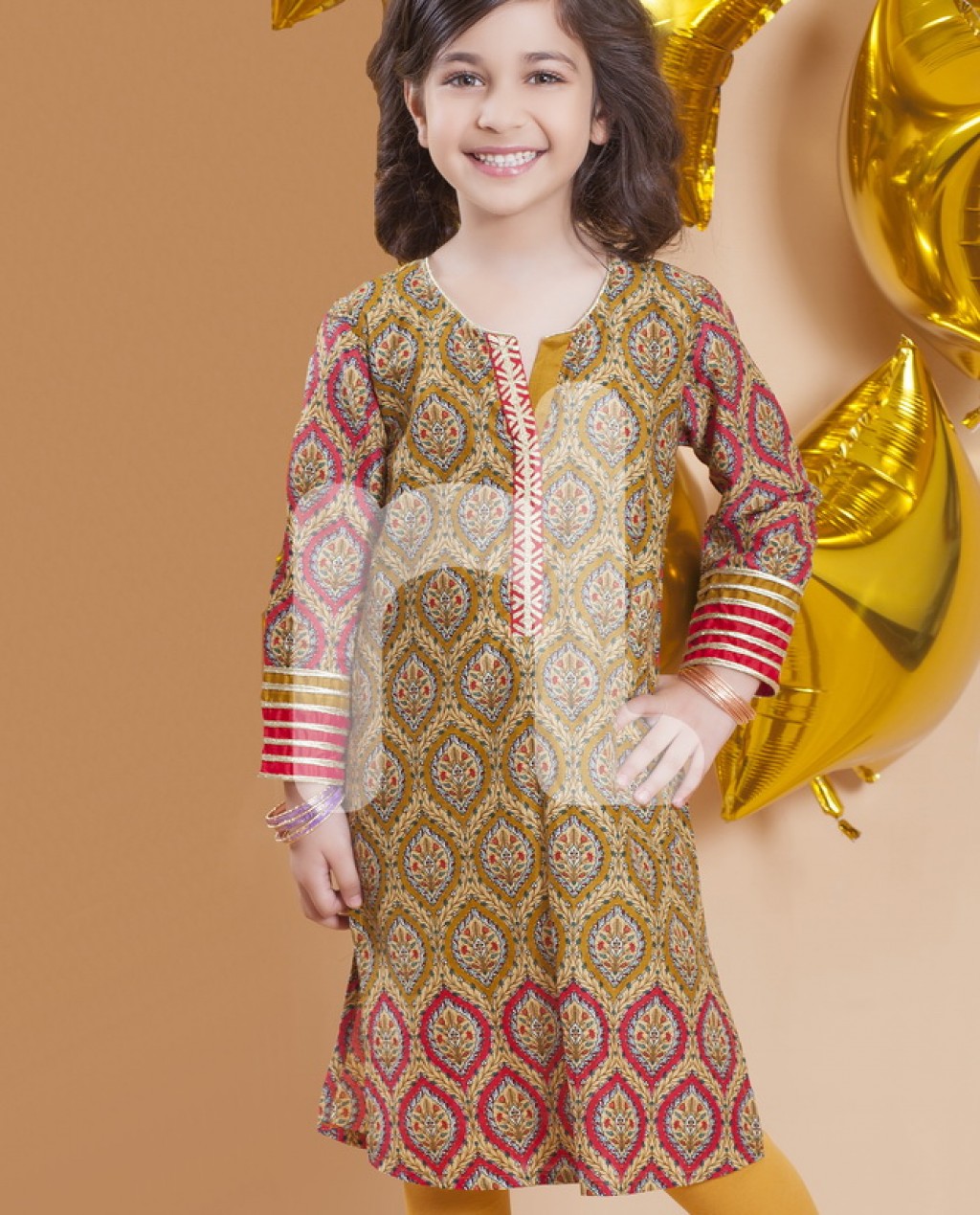New Nishat Linen Kids Dress for Eid ul fiter (2)