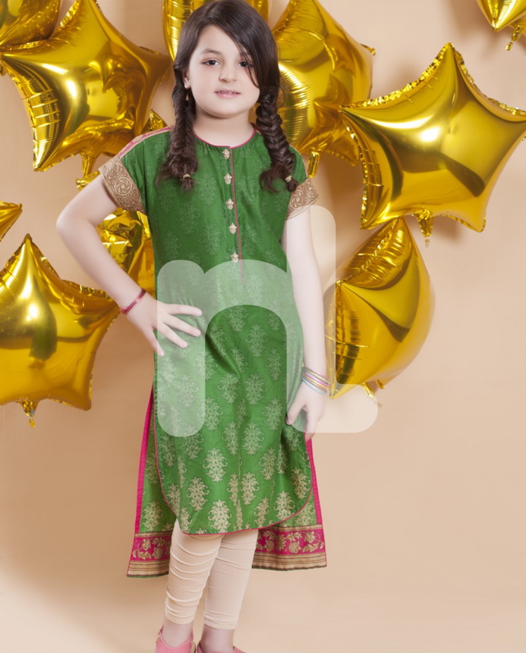 Nishat Linen Kids Eid Wear Collection 2015 (2)