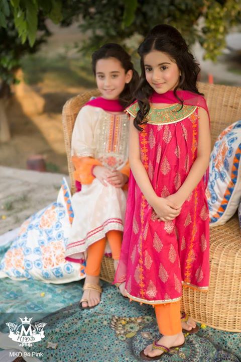Maria B kids Eid-ul- Adha Sparkle 2015-16 Dresses - Stylespk