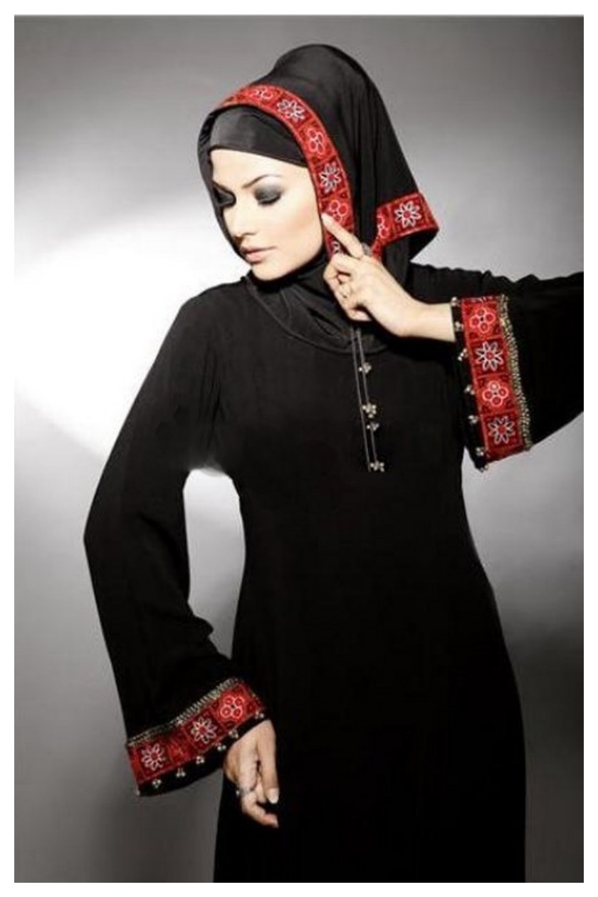 Lovely black abaya 2018 Pictures
