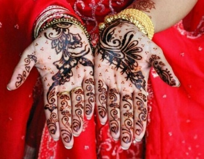 Latest mehndi henna pics