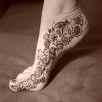 Best Arabic Mehndi Designs For feet