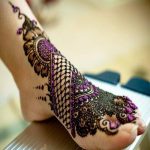 Popular Bridal Mehndi Designs 2016 for Feets