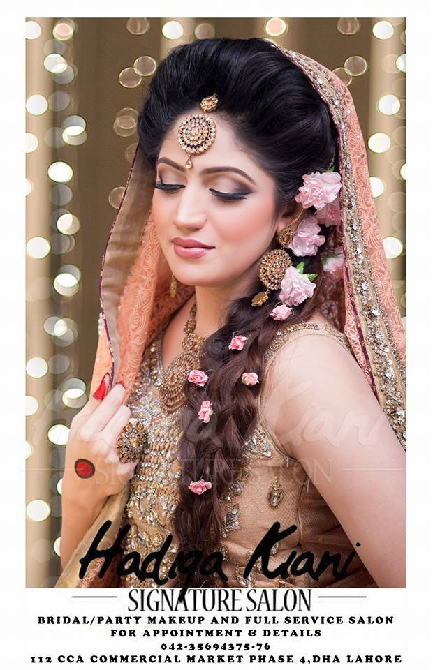 Pakistani Bridal Makeup Ideas 2016 by Hadiqa Kiani Offers