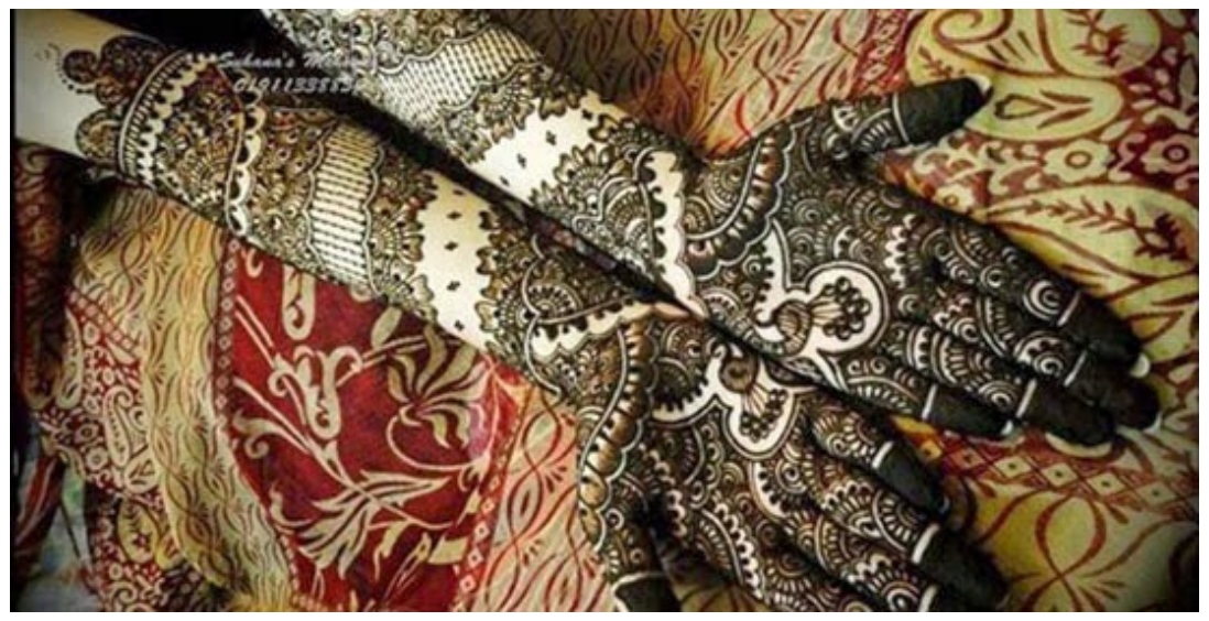 bridal mehndi designs images