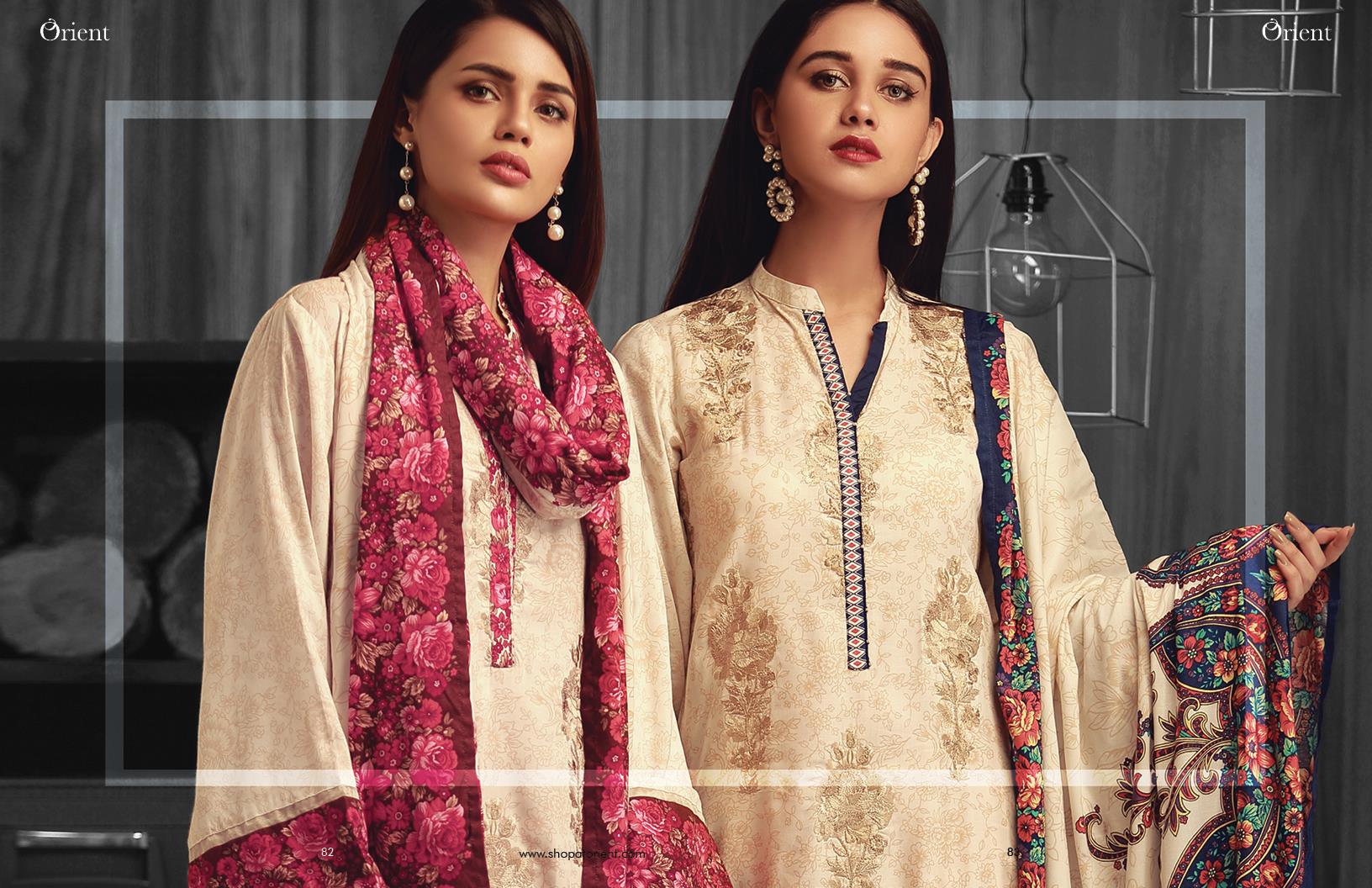 Orient Textiles Latest Winter Collection 2018
