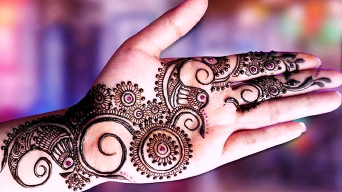 mehndi designs simple and easy