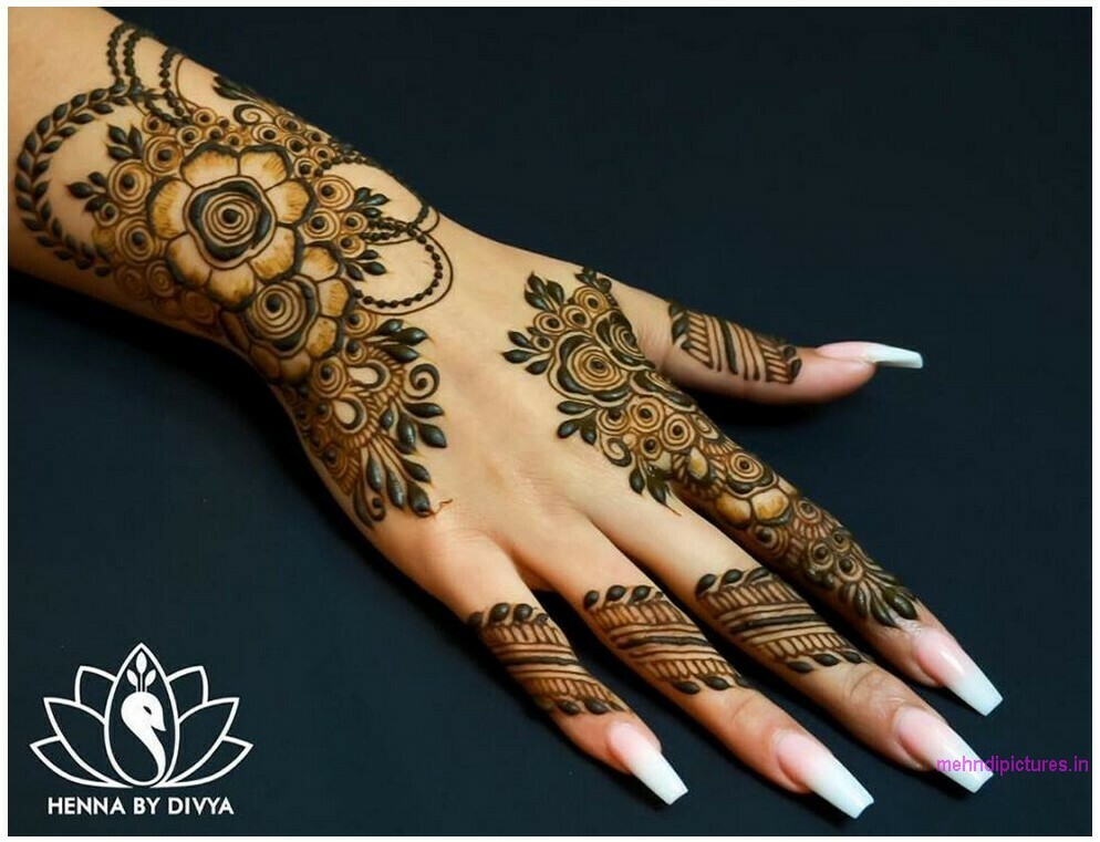 600+ Easy Mehndi Designs Images for Hands in New styles - Stylespk