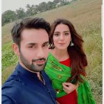 Affan waheed with Girl in A village