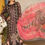Warda Designer Stupendously printed Mélange Dresses collection SS ‘2019 (11)