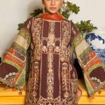 Warda Designer Stupendously printed Mélange Dresses collection SS ‘2019 (12)