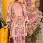 Warda Designer Stupendously printed Mélange Dresses collection SS ‘2019 (9)