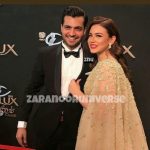 Actors Zara Noor Abbas and Asad Siddique Clicks at Lux Style Awards 2019 (5)