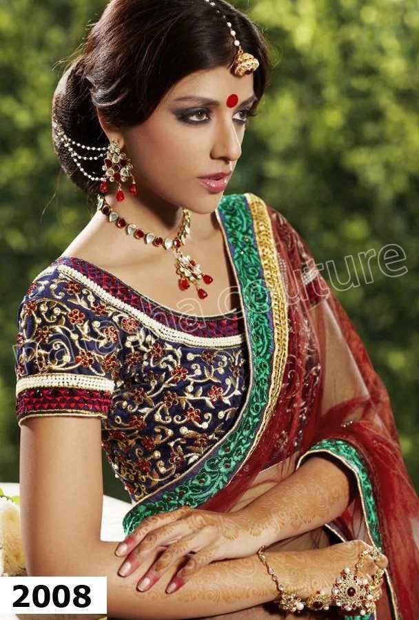 Wedding Sarees Blouse And Lehanga Sarees By Natasha
