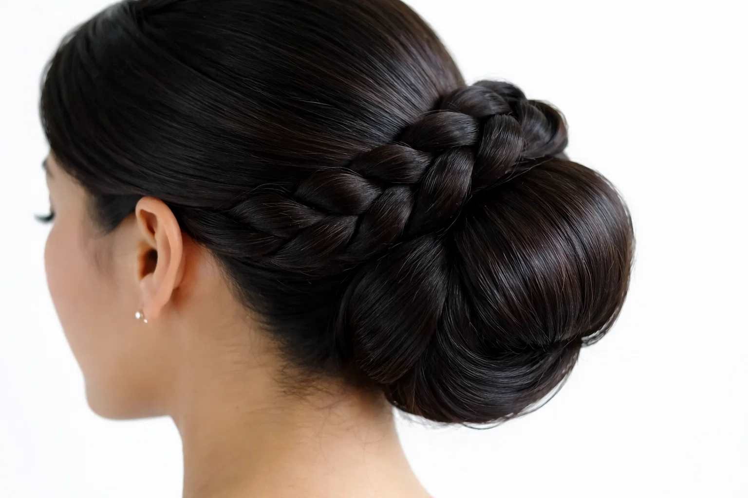 women Long Hair round